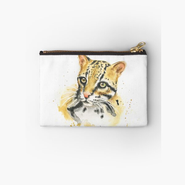 Item preview, Ocelot watercolour art designed and sold by Lianne Marie.