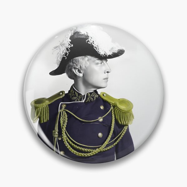 Item preview, Admiral Buster Keaton, Partial Colorization, Single and Repeating Pattern designed and sold by Nicolette Olivier.