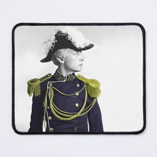 Item preview, Admiral Buster Keaton, Partial Colorization, Single and Repeating Pattern designed and sold by Nicolette Olivier.