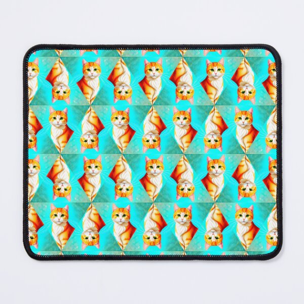 Item preview, Beauty Cat Triangle Pattern designed and sold by artbibun.