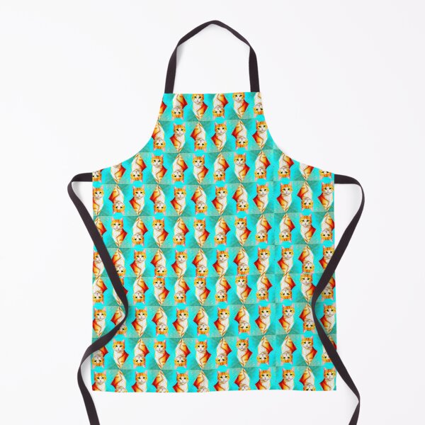 Item preview, Beauty Cat Triangle Pattern designed and sold by artbibun.