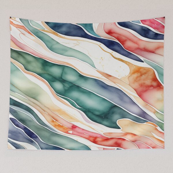 Item preview, Watercolor Marble Rainbow designed and sold by magicwillow.