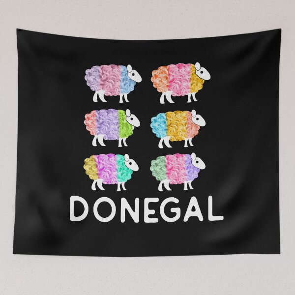 Item preview, Colorful Donegal Sheep designed and sold by articlave.