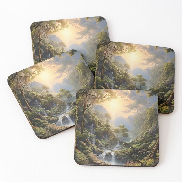Item preview, Majestic Mountain Landscape Poster designed and sold by Mirimar.