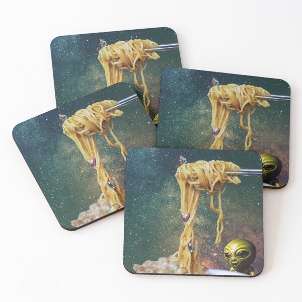 Item preview, Alien Food Collage designed and sold by purplcactus.