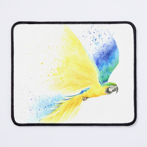 Item preview, Macaw parrot watercolour art designed and sold by Lianne Marie.