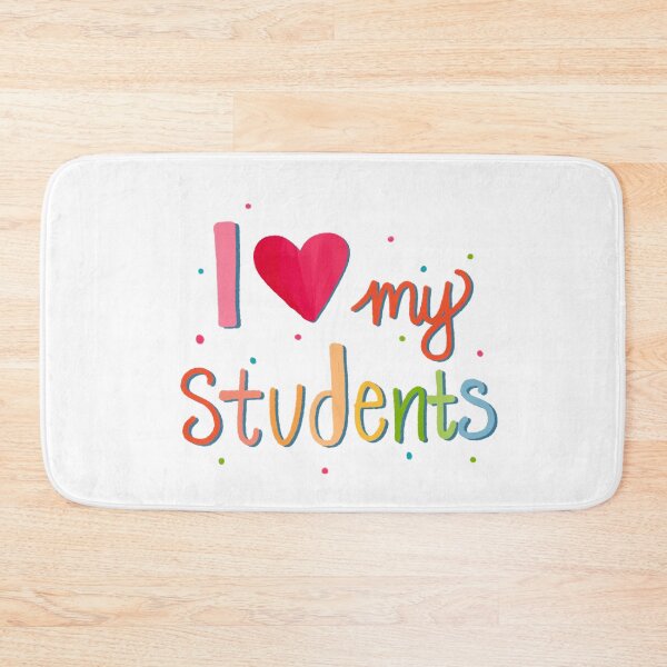 Item preview, I Love My Students | Teacher | Teaching | Educator | Back to School designed and sold by ShoniwDesigns.