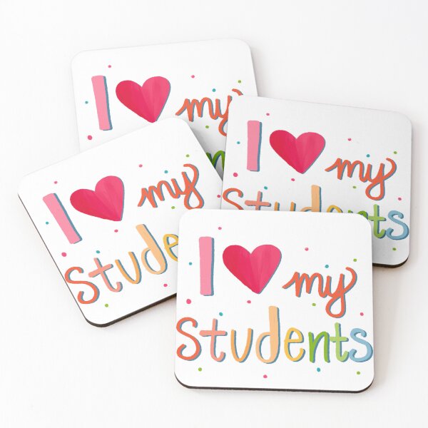 Item preview, I Love My Students | Teacher | Teaching | Educator | Back to School designed and sold by ShoniwDesigns.