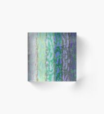 Lupins Acrylic Block