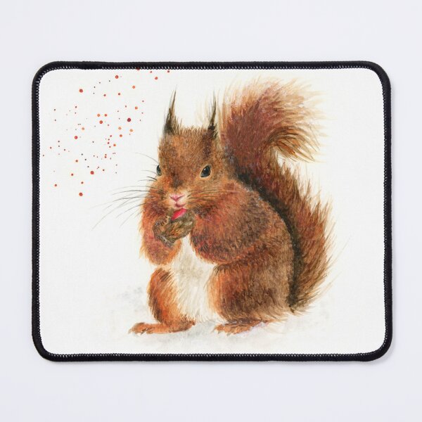 Item preview, Squirrel watercolour art designed and sold by Lianne Marie.