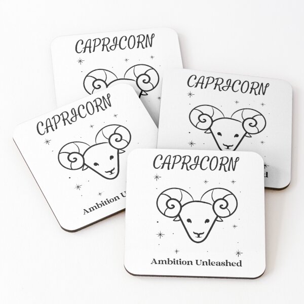 Item preview, Capricorn Ambition Unleashed Capricornus Zodiac designed and sold by Alterock Designs.