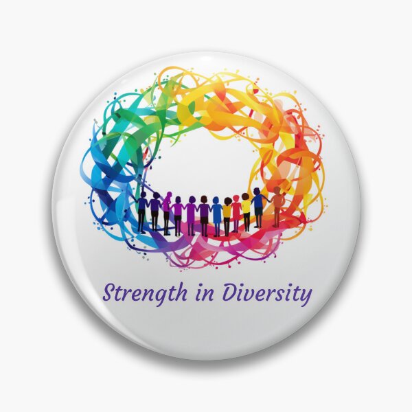 Item preview, diversity pride designed and sold by Cleverartesigns.