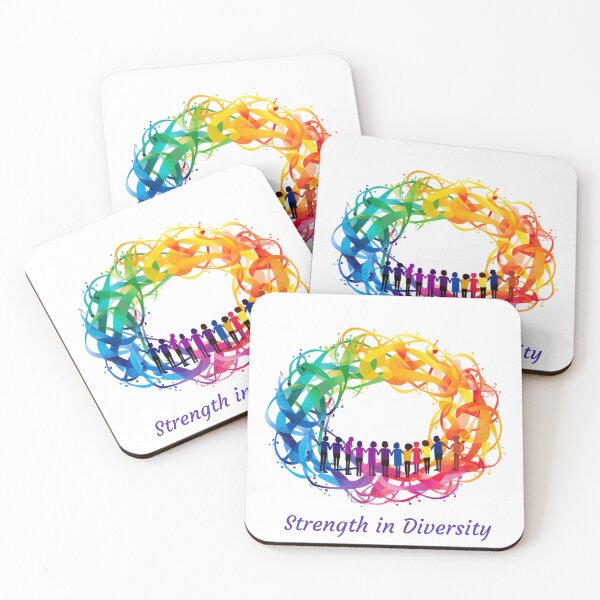 Item preview, diversity pride designed and sold by Cleverartesigns.