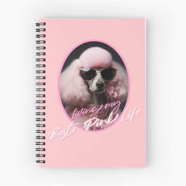 Artikelvorschau, Lebe mein bestes Pink Life Rosa Pudel entworfen und verkauft von ChrisM63.