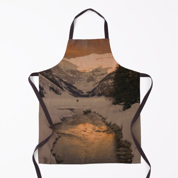 Item preview, Lake Louise at Sunset Serene Beauty and Frozen Tranquillity designed and sold by rawshutterbug.