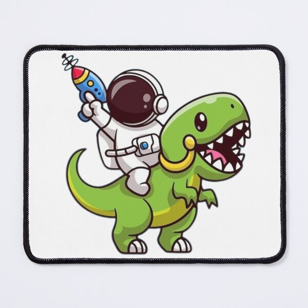 Item preview, Astronaut with blaster on dinosaur designed and sold by Stre1f.