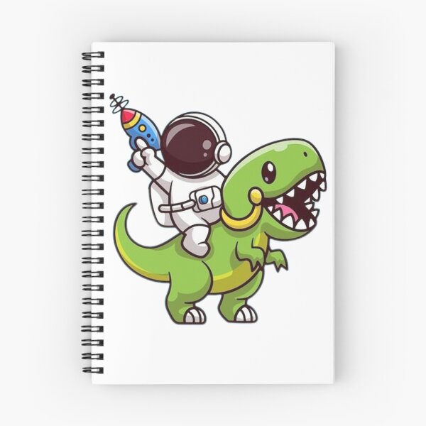 Item preview, Astronaut with blaster on dinosaur designed and sold by Stre1f.