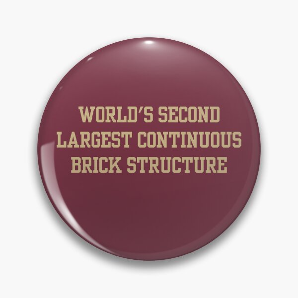 Item preview, world's second largest continuous brick structure designed and sold by magspot.