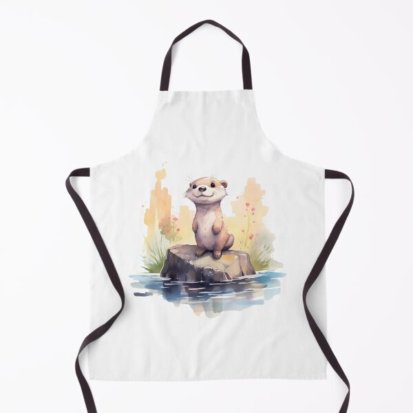 Item preview, Cute Watercolor Otter designed and sold by Jdelgado813.