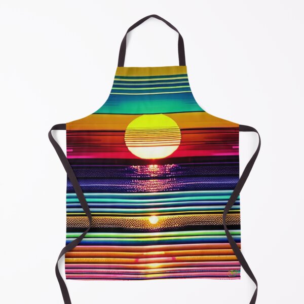 Artikelvorschau, 80er Jahre Neon Abstract Beach Serenity 46 entworfen und verkauft von Benito Del Ray.