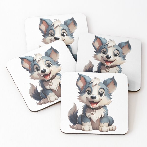 Item preview, Cute cartoon husky designed and sold by aimber.