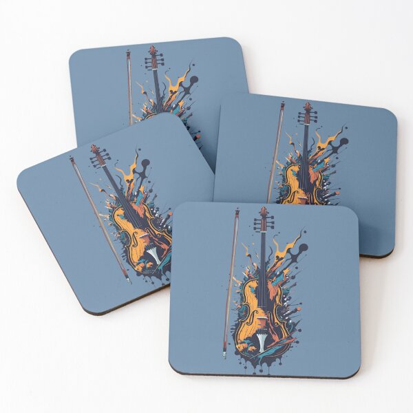 Item preview, Violin splash art designed and sold by Dr-Kane.