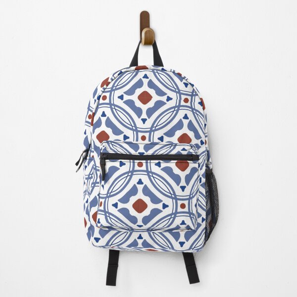 Item preview, Blue and Red Tiles designed and sold by Shami23art.