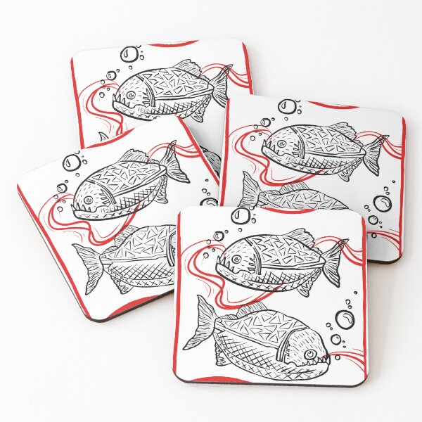 Item preview, BLOODY PIRANHAS  designed and sold by Magicmargz.