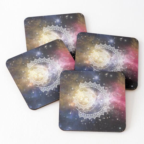 Item preview, Mystic Aesthetic Sun and Moon in Universe designed and sold by Trish Dish.