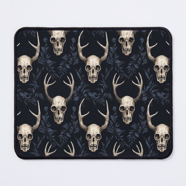 Item preview, Floral Skulls designed and sold by Patterned Palette.