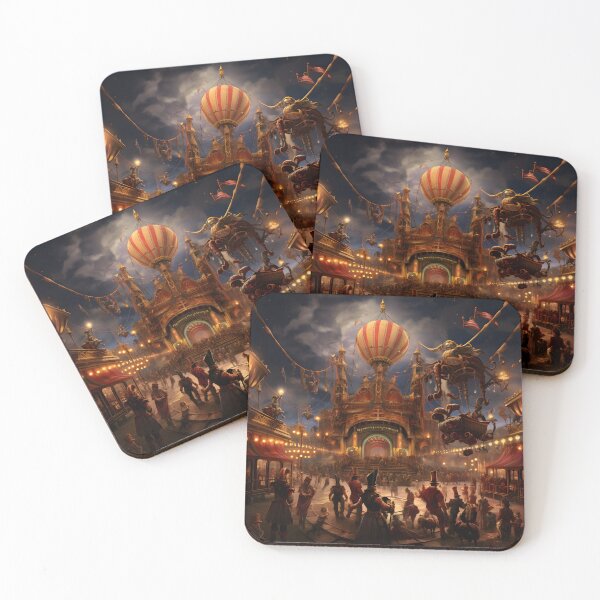 Item preview, Whimsical Steampunk Circus Extravaganza designed and sold by MystiCanvas.