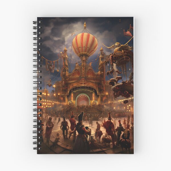 Item preview, Whimsical Steampunk Circus Extravaganza designed and sold by MystiCanvas.