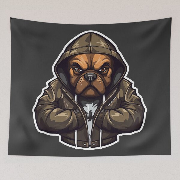 Item preview, Cool Boxer in casual clothing designed and sold by Sidewayanimals.