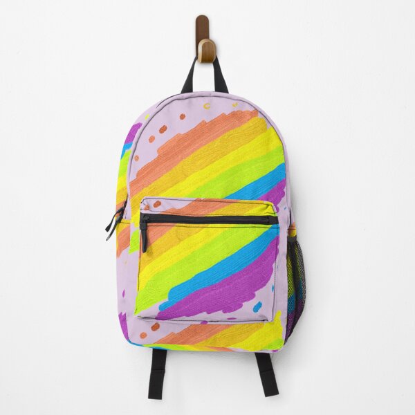 Item preview, Rainbow flag colors of the rainbow LGBTQ+ gender diversity symbol hand painted designed and sold by JaroDesign2023.