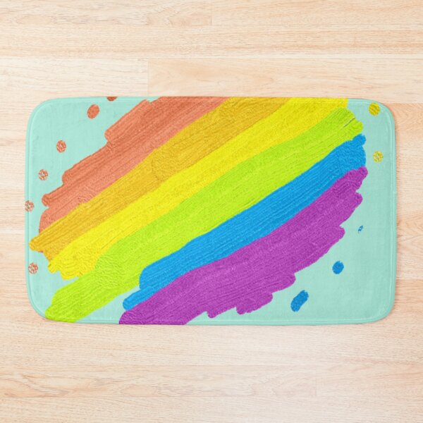 Item preview, Rainbow flag colors of the rainbow LGBTQ+ gender diversity symbol hand painted  designed and sold by JaroDesign2023.