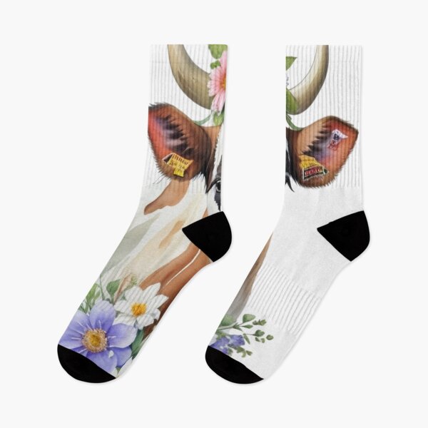 Item preview, A Cow With Flowers   designed and sold by Mo-rx.