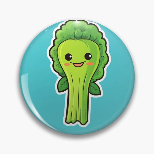 Item preview, Cute celery vegetable Sticker designed and sold by AfterSchoolSpec.