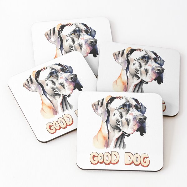 Item preview, Who's a Good Dog? (Great Dane) designed and sold by Atmospherixx.