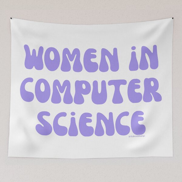 Aperçu de l'œuvre Les femmes en informatique, les femmes dans la technologie, v44, la science, la technologie, l'ingénierie et les mathématiques | @lilsboobthangs créée et vendue par lilsboobthangs.