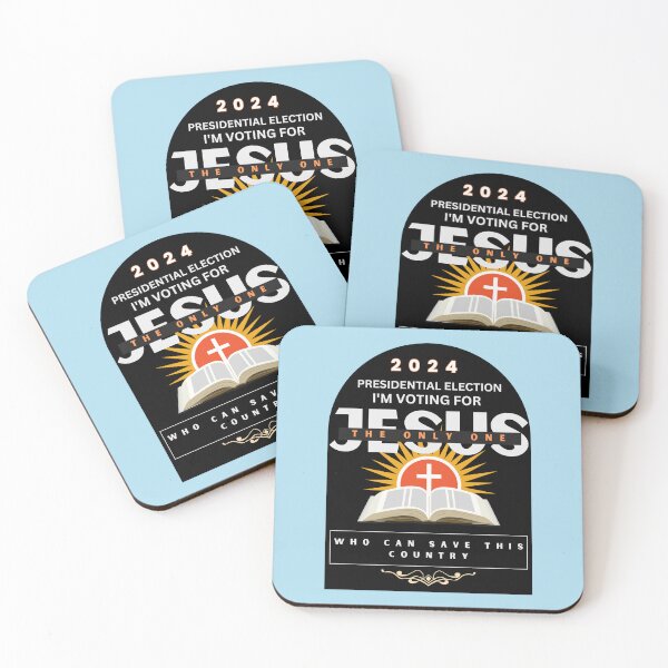 Item preview, 2024 presidential election I'm voting for Jesus designed and sold by Shean Fritts.