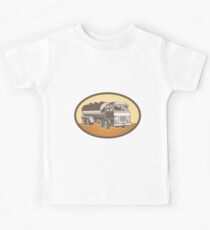 Cement Truck Kids Tee
