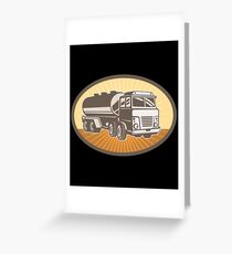 Cement Truck Greeting Card