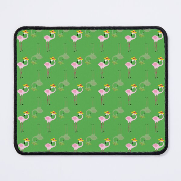 Item preview, Cute Pink Flamingo Pattern Print designed and sold by ClaudiaFlores.