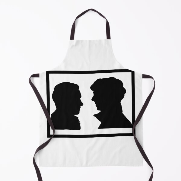 Item preview, John and Sherlock romantic silhouette    designed and sold by Hannahrose96.