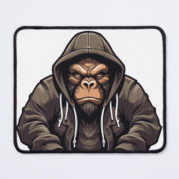 Item preview, Cool Chimpanzee in casual clothing designed and sold by Sidewayanimals.