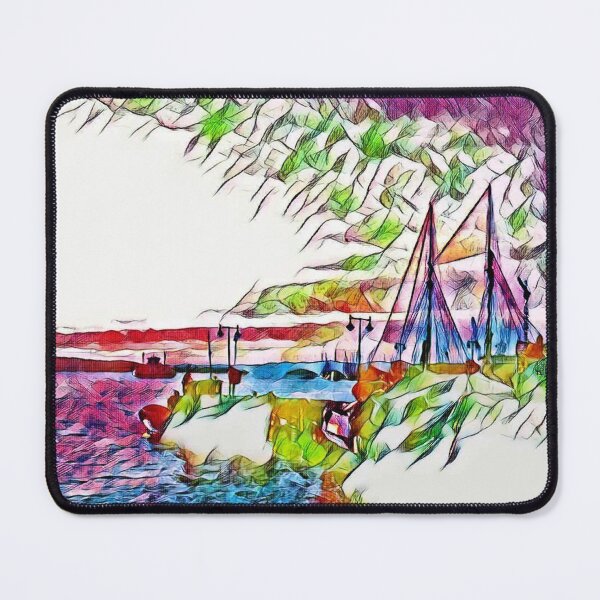 Item preview, Snow at Oslo harbour designed and sold by George Hutton Hunter.