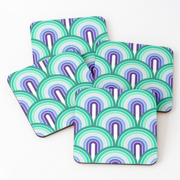 Item preview, gay MLM pride rainbow pattern designed and sold by bees-illustrate.