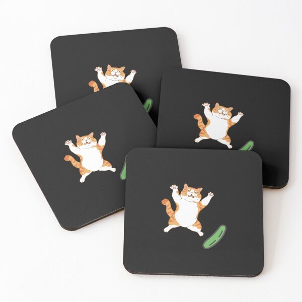 Item preview, Cucumber Kitty designed and sold by Lorie Data.