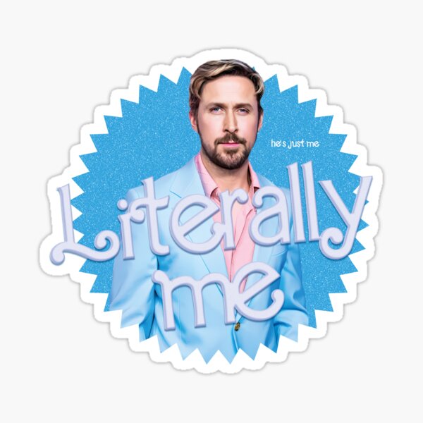 Ryan Gosling as Ken Sticker for Sale by DrMemes