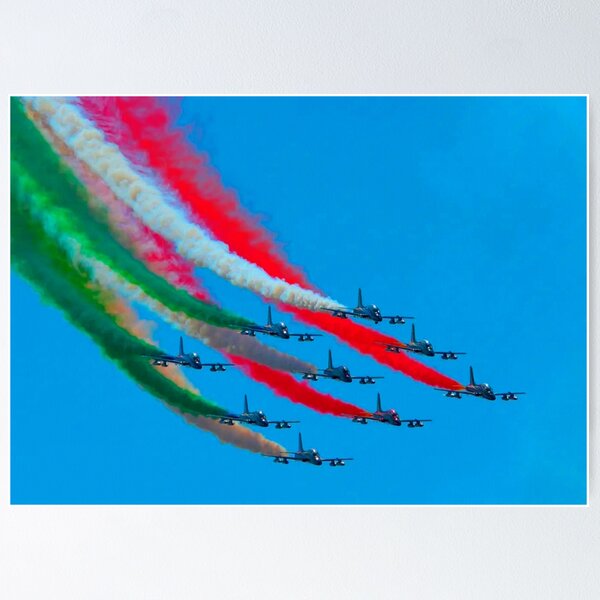 Italy's Frecce Tricolori: Italian Daredevils Of The Skies